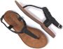 Laza i Sandalen 75.834 Black Zwart Leer LA75834black - Thumbnail 4