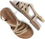 Lazamani Zuri Dames Sandalen Gold - Thumbnail 4