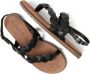 Laza i Nilda Sandalen Leer Black - Thumbnail 4