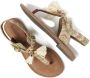 Lazamani Beige Leren Sandalen 75.119 Beige Dames - Thumbnail 11