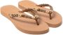 Lazamani Mallorca Beach Dames Slippers Beige - Thumbnail 4