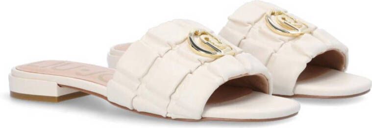 Liu Jo ASTRA 35 slippers met gesp off white