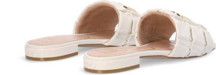 Liu Jo ASTRA 35 slippers met gesp off white