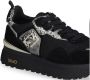 Liu Jo Zwarte platte sneakers Stella Black Dames - Thumbnail 10