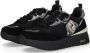 Liu Jo Zwarte platte sneakers Stella Black Dames - Thumbnail 11