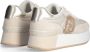 Liu Jo Dreamy 02 leren sneakers ecru goud - Thumbnail 4