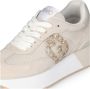 Liu Jo Dreamy 02 leren sneakers ecru goud - Thumbnail 5