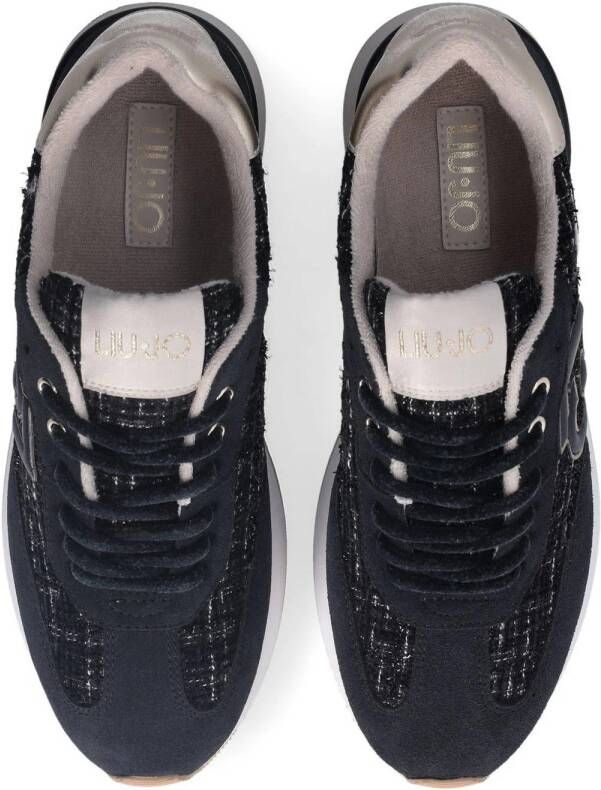 Liu Jo Dreamy 02 leren sneakers zwart