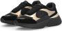 Liu Jo LJ01 01 chunky leren sneakers zwart goud - Thumbnail 3