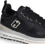 Liu Jo Zwarte platte sneakers Stella Black Dames - Thumbnail 6