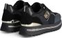 LIU JO Lage Sneakers Dames Maxi Wonder 73 Maat: 38 Materiaal: Suède Kleur: Zwart - Thumbnail 4