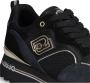 LIU JO Lage Sneakers Dames Maxi Wonder 73 Maat: 38 Materiaal: Suède Kleur: Zwart - Thumbnail 5