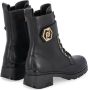Liu Jo New Nancy 37 leren veterboots zwart - Thumbnail 2