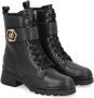 Liu Jo New Nancy 37 leren veterboots zwart - Thumbnail 3