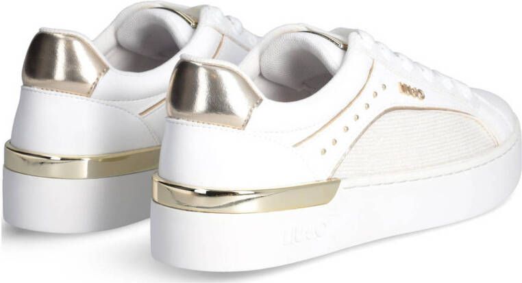 Liu Jo Sylvia 97 sneakers wit goud