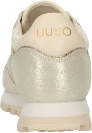 Liu Jo Wonder 01 leren sneakers ecru