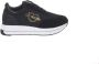 Love Moschino Daily run leren sneakers zwart - Thumbnail 3