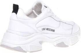 Love Moschino Stardust sneakers wit