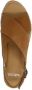 Manfield Dames Cognac suède sandalen - Thumbnail 4