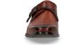 Black Label Heren Cognac gespschoenen van leer - Thumbnail 3