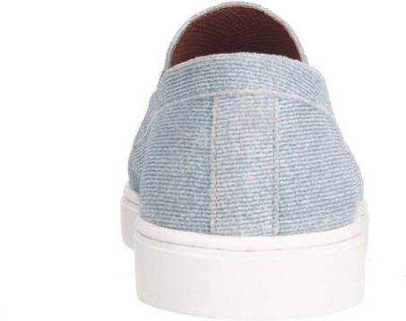 Manfield denim loafers blauw