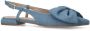 MANFIELD X INTERIEUR VAN MIES Dames Interieurvanmies Denim slingbacks met strik - Thumbnail 5