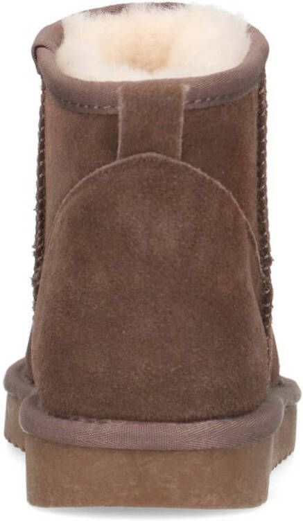 Manfield enkelboots taupe