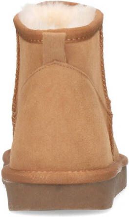 Manfield enkellboots cognac