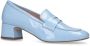 Manfield Dames Blauwe lakleren pumps - Thumbnail 2