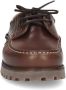 Manfield Heren Cognac leren veterschoenen - Thumbnail 3