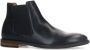 Manfield Heren Zwarte leren chelsea boots - Thumbnail 3