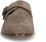 Manfield Heren Taupe suède gespschoenen - Thumbnail 2
