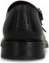 Manfield Heren Zwarte leren gespschoenen - Thumbnail 2