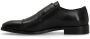 Manfield Heren Zwarte leren gespschoenen - Thumbnail 3