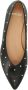 Manfield Dames Zwarte leren loafers met studs - Thumbnail 2