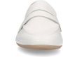 Manfield Dames Witte leren loafers - Thumbnail 5