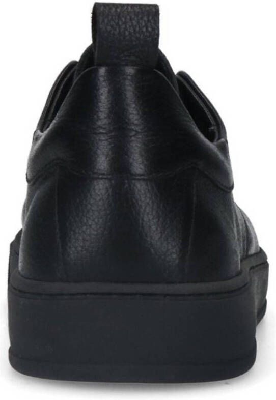 Manfield leren loafers zwart