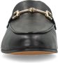 Manfield Dames Zwarte leren loafers - Thumbnail 5