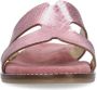 Manfield Dames Roze metallic slippers - Thumbnail 2