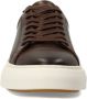 Manfield Heren Bruine leren sneakers - Thumbnail 3