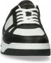 Manfield Heren Zwarte leren sneakers - Thumbnail 5