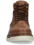 Manfield Heren Bruine leren veterboots - Thumbnail 1