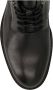 Manfield Heren Zwarte leren veterboots - Thumbnail 3