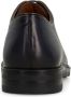 Manfield Heren Donkerblauwe leren veterschoenen - Thumbnail 3