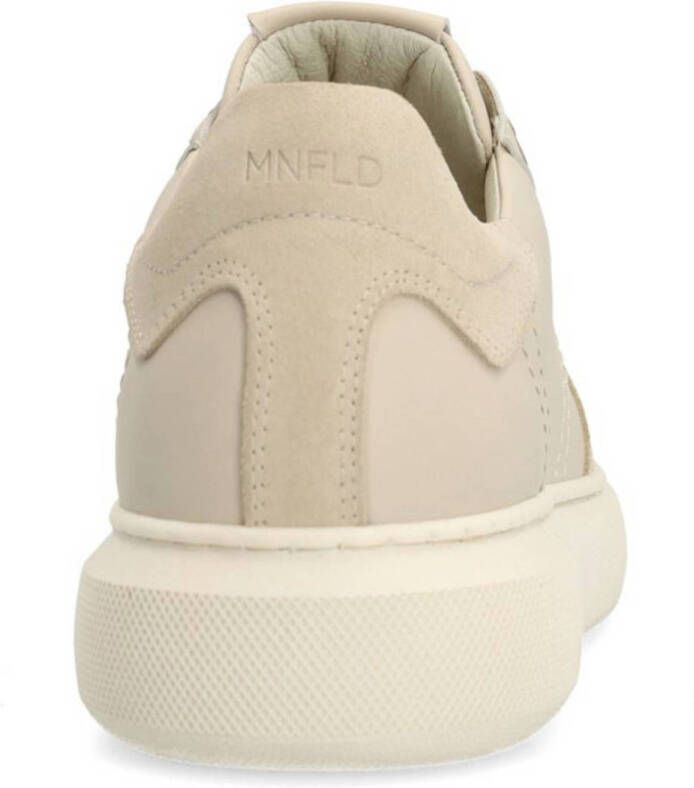 Manfield lern sneakers beige