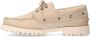 Manfield Heren Beige nubuck veterschoenen - Thumbnail 5