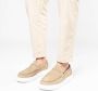 Manfield Heren Taupe suède loafers - Thumbnail 2