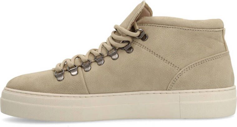 Manfield Heren Beige nubuck sneakers