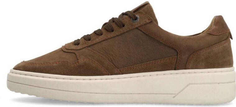 Manfield nubuck sneakers cognac