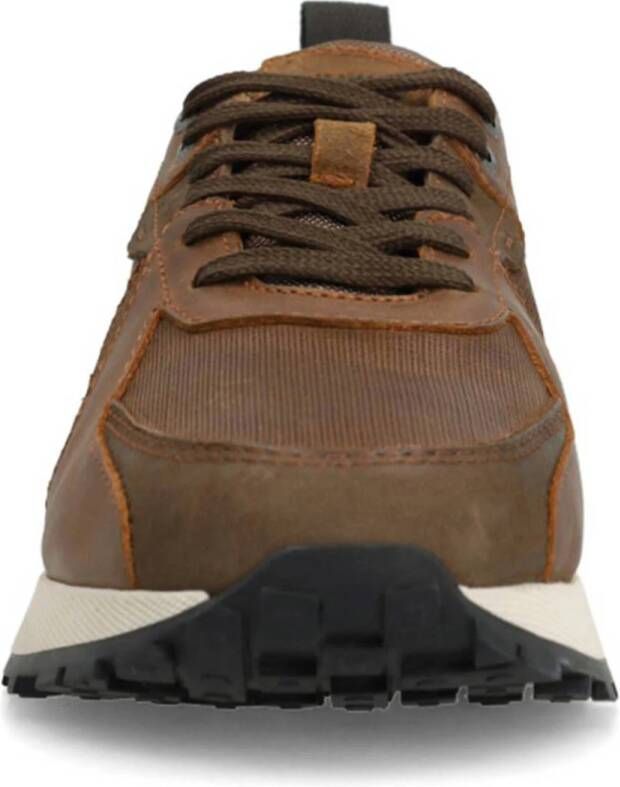 Manfield nubuck sneakers cognac